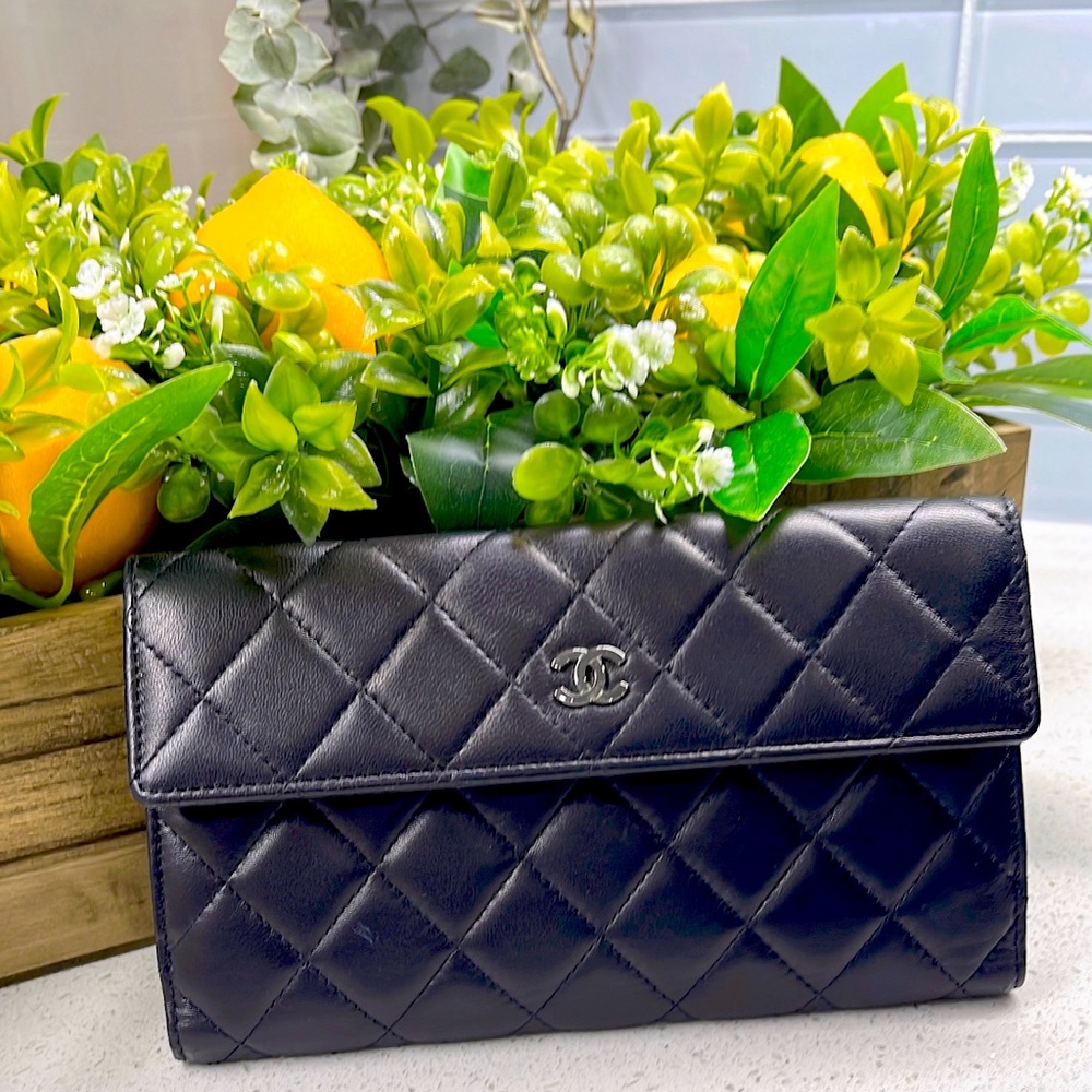 Chanel Classic Long Flat Wallet